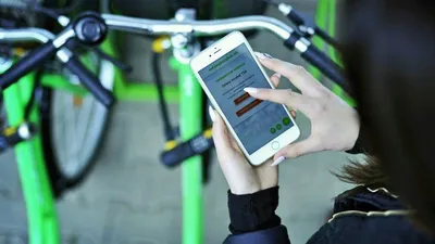 Bikesharing Zelený bicykel